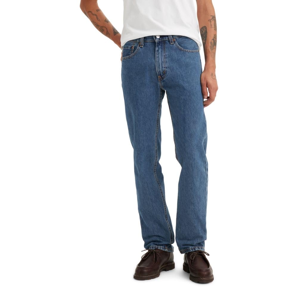 Levi's Men's 505 Regular Fit Jean, Rinse, 34x34