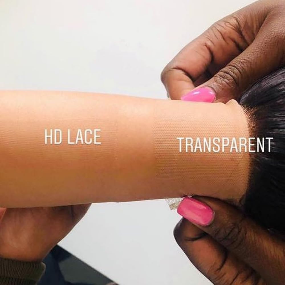 Grand Nature Frontal HD Lace Closure Only, 13x6 Frontal HD Lace, 5x5 HD Lace Closure Body Wave, Straight 4x4 Closure, 13x4 Lace Frontal HD Lace (Straight, 10"-13x6 Frontal)