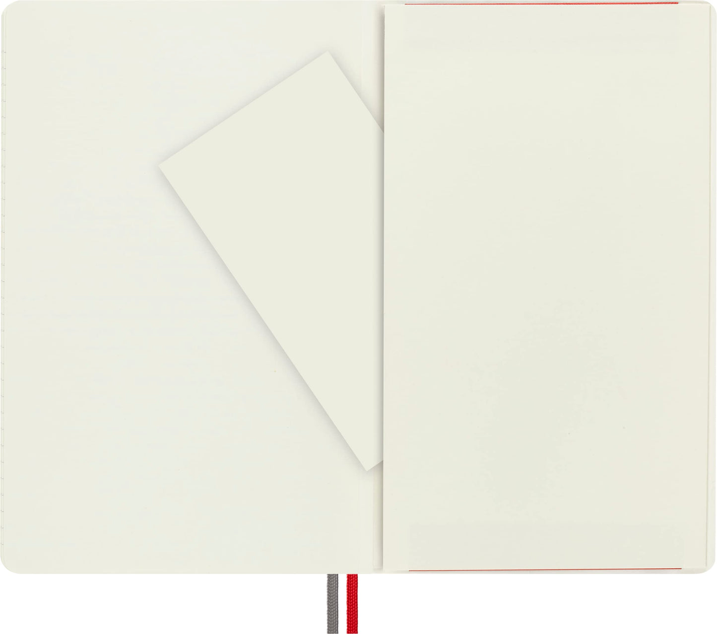Moleskine Notebook, Expanded, Large, Ruled, Scarlet Red, Soft Cover (5 x 8.25)