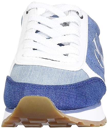 Calvin Klein Women's Cayle Sneaker, Blue Denim 450, 10