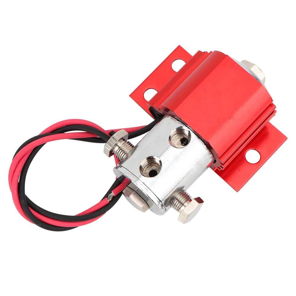 Aramox Brake Lock, Universal Brake Roll Control Electric Kit Brake Line Lock Hill Holder for 12-16 Volt Electric Systems (Red)