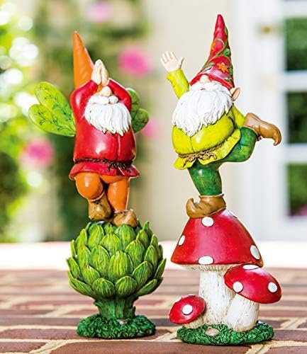 TZSSP Design Vegetable Garden Gnome Statue Decoration Statuary,Mushroom