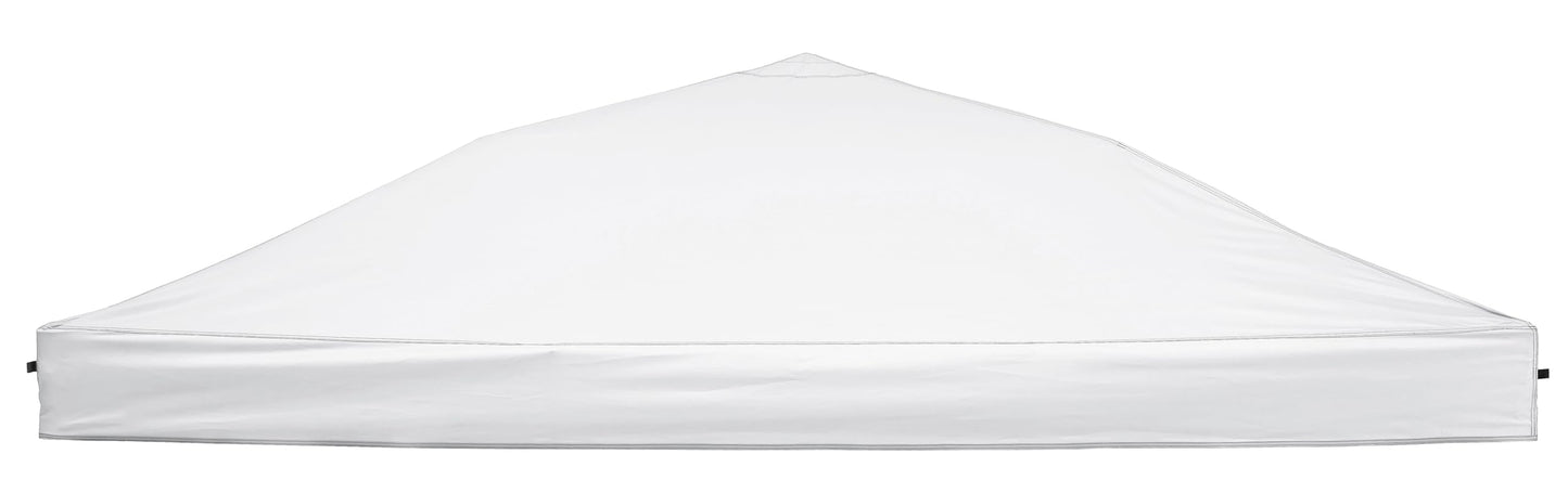 Replacement Canopy Top, 8' x 8' Pop-Up Cover for Canopy Straight Leg Tent Cover for Outdoor Garden Patio Camping Sun Shade (1pc Top Cloth Only) White