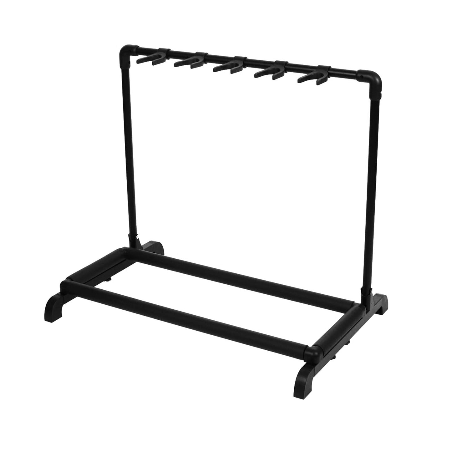 YEVVAIOC Multi Guitar Stand 5 Guitar Stand Rack Folding Guitar Stand Multiple 5-Space Instrument Stage Studio Display Rack Movable 5 Holder.