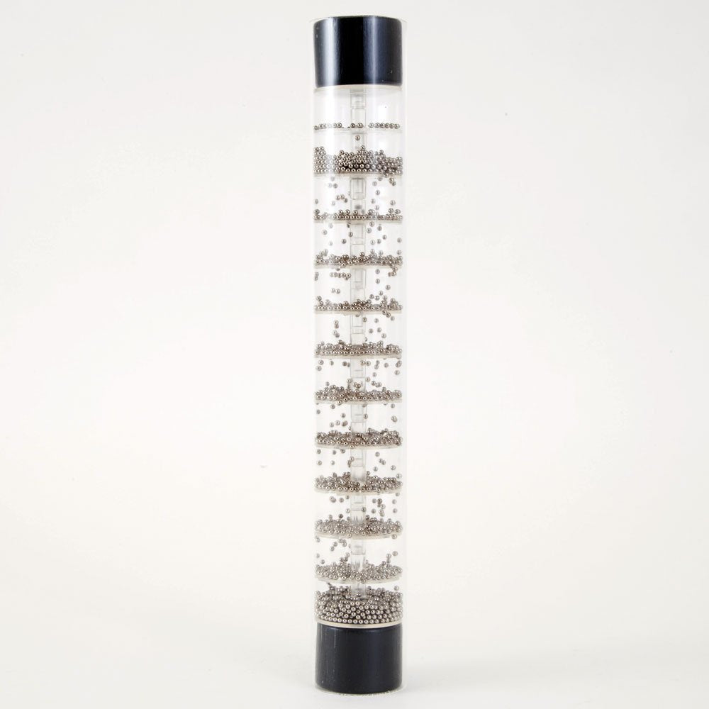 Bits and Pieces - Rain Fall Stick - Listen to Natural Sound of Rainfall and Watch Metal Balls Fall in Clear Acrylic Rain Stick - Music Rainstick