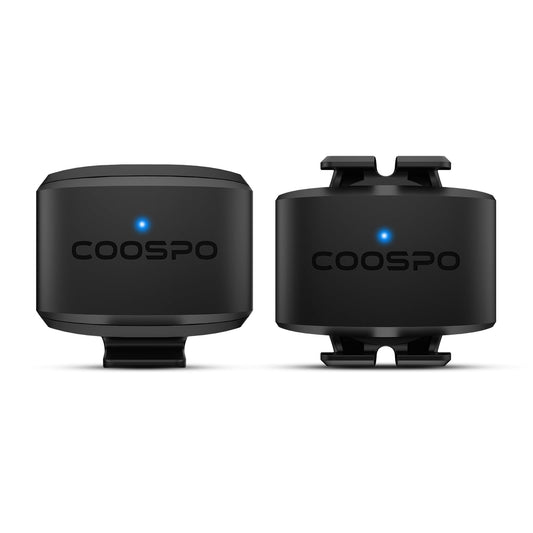 COOSPO Bike Cadence Speed Sensor BK9, Bluetooth 5.0 ANT+ Wireless Cycling Speed Bicycle RPM Cadence Sensor, IP67 Waterproof & 300H Battery