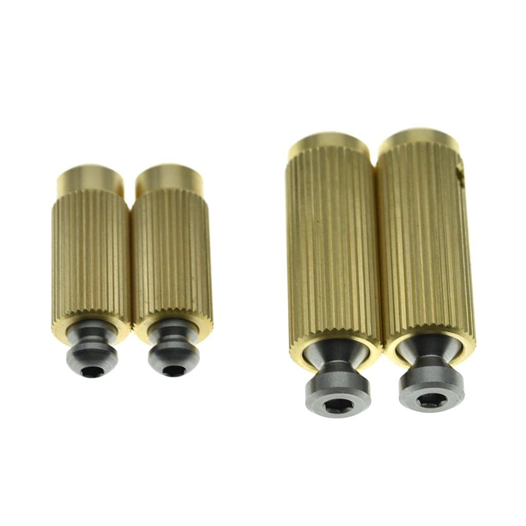KAISH Steel and Brass Tremolo Bridge Studs & Anchors Bridge Posts for Gotoh FR Tremolo System 510TS
