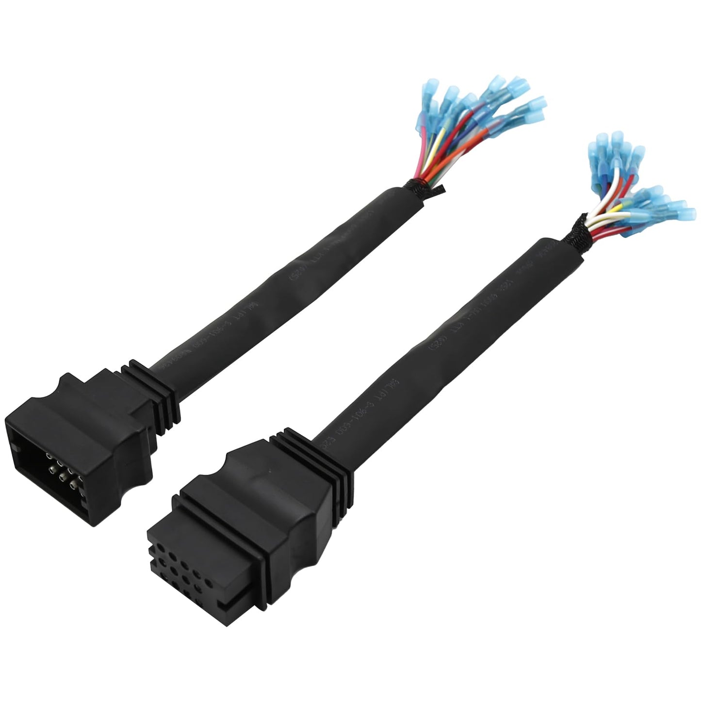 VIKKSAER MSC04753 13 Pin Snow Plow Wiring Harness Repair Kit, Replacement for Boss Snowplow Blade Connector MSC04754, 2 Pack