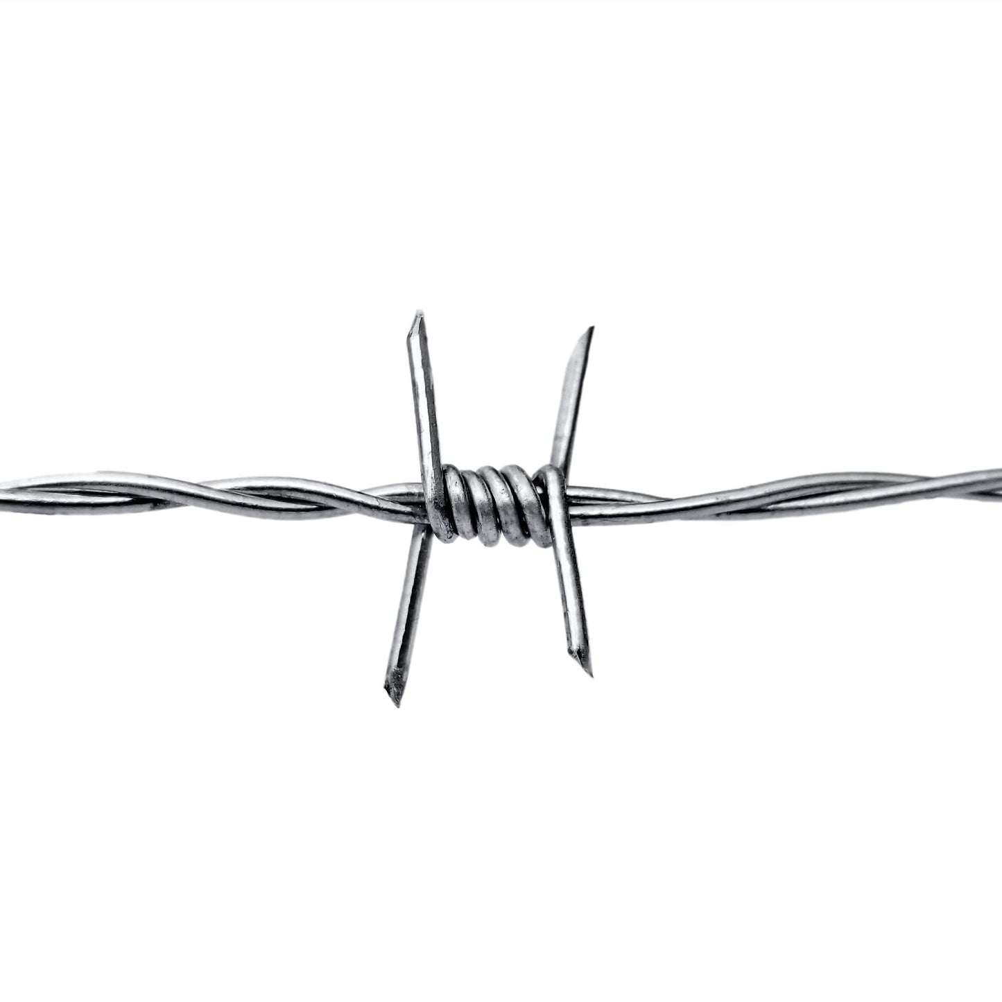 Real Barbed Wire 328ft (100m) 16 Gauge 4 Point - Great for Crafts, Fences, and Critter Deterrent