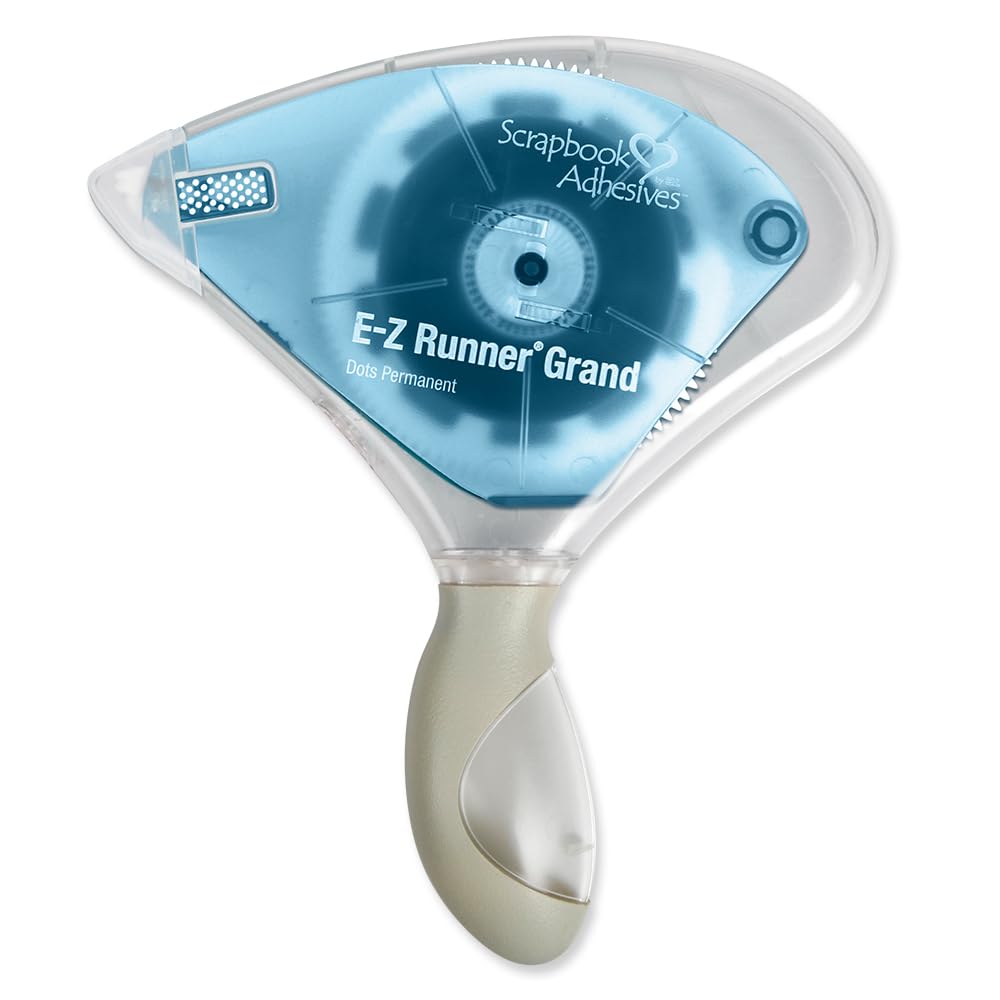 Scrapbook Adhesives EZ Runner Grand PERM/Blue, Clear