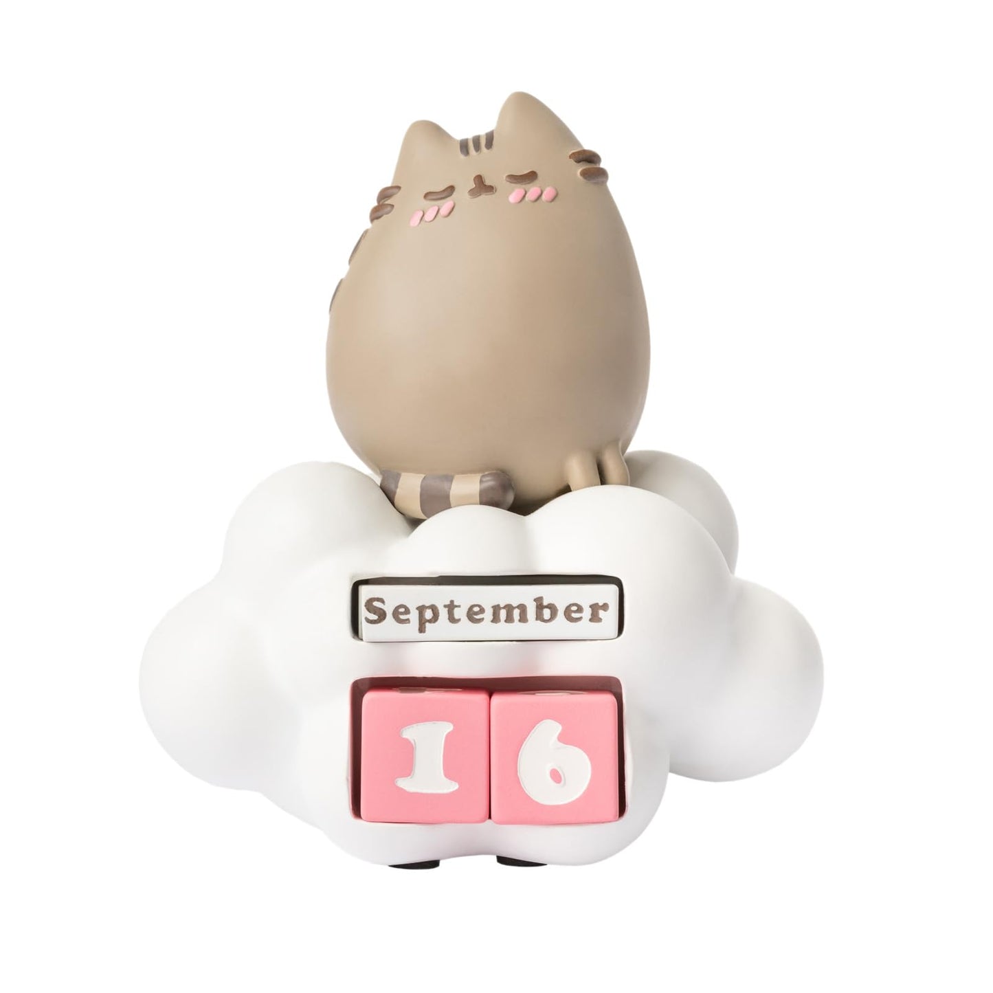 Grupo Erik Pusheen Perpetual Calendar | Flip Calendar | Pusheen Calendar | Perpetual Calendars | Pusheen Desk Calendar | Pusheen Cat Figure | Pusheen Gifts | Cool CalendarF