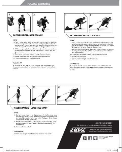 SKLZ Speed Resistance Training Parachute by SKLZ