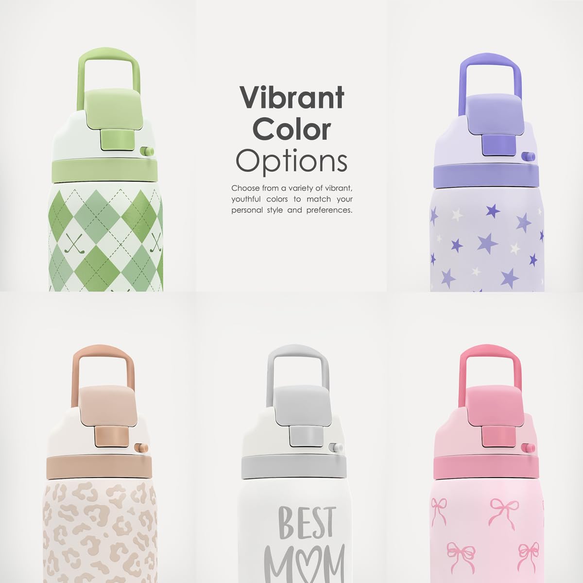 Teacher Insulated Stainless Steel Water Bottle with Straw for Sports and Travel, Cool Teachers Club, 32oz, Gifts for Women Apperciation Birthday Christmas