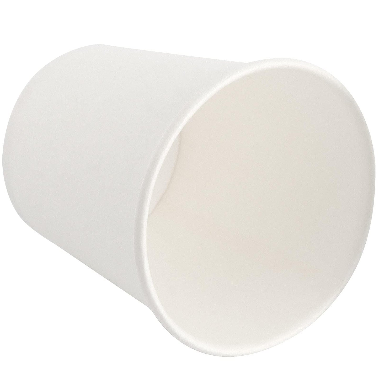 FUNSUEI 400 Pack 4 oz Disposable White Paper Cups, Bulk Food Grade Hot Coffee Cups for Home, Travel, Parties, Recyclable