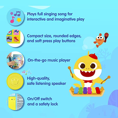 Baby Shark Mini Sound Pad | Baby Shark Toys, Musical Toys | Learning & Education Toys | Interactive Baby Toys | Gifts for Boys & Girls