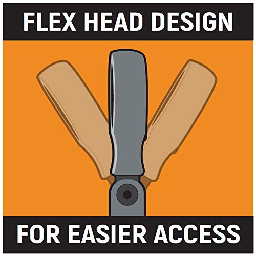 GEARWRENCH 7/8" 4 Degree Swing Arch 12 Point Flex Head Ratcheting Combination Wrench - 86751