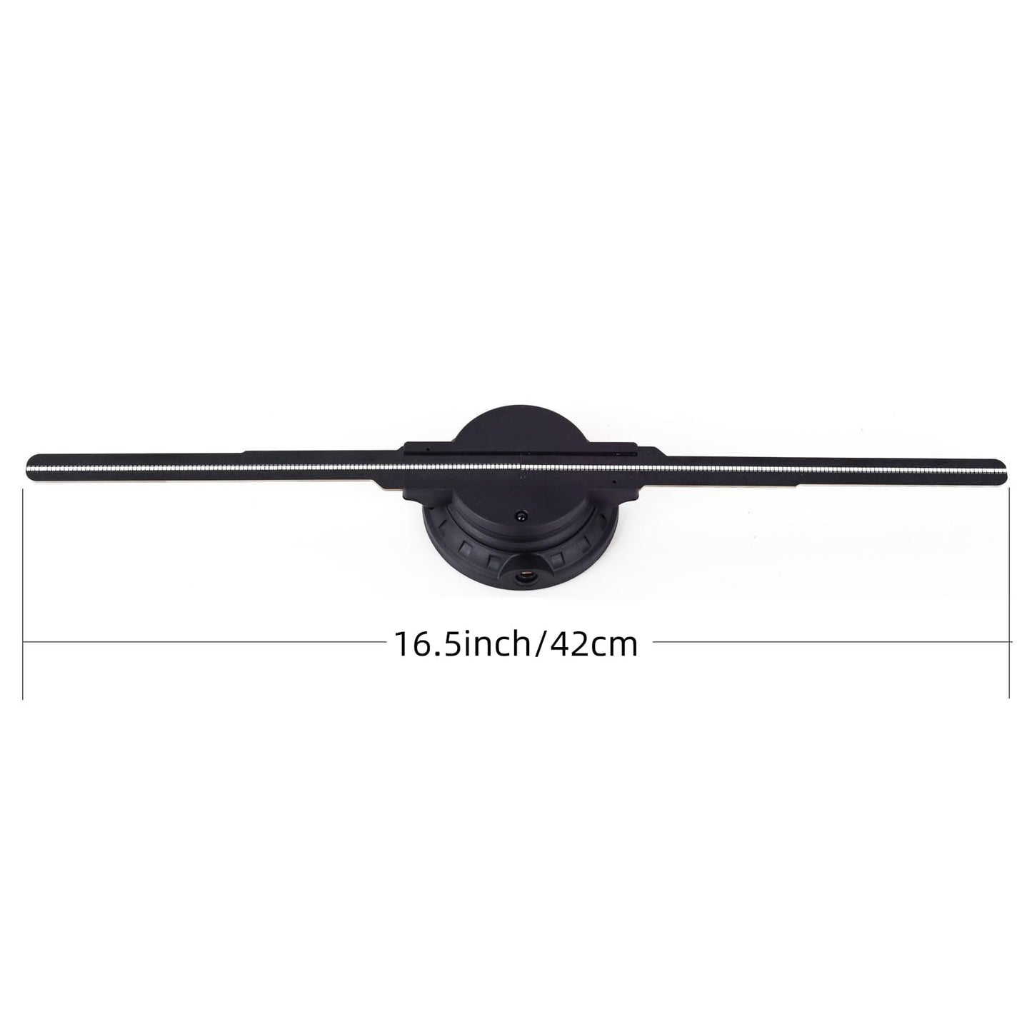 3DhologramFan,16.5in Holographic Fan Holographic Projector Supports WiFi Connection 234 HD LED Portable Design 42CM 3D Led Fan Display Contains 1500 Videos for Store, Bar, Events, Trade Shows, Parties