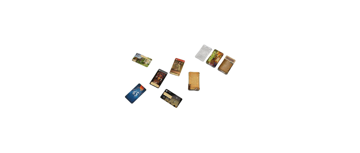 Unlock! - Mythic Adventures (Français) - Jeux de Société - Coopératif/Escape Room - Résolvez Trois Nouvelles Énigmes Mythiques - 10ans et + - 1 à 6 Joueurs - 60 Minutes - Créé par Asmodee