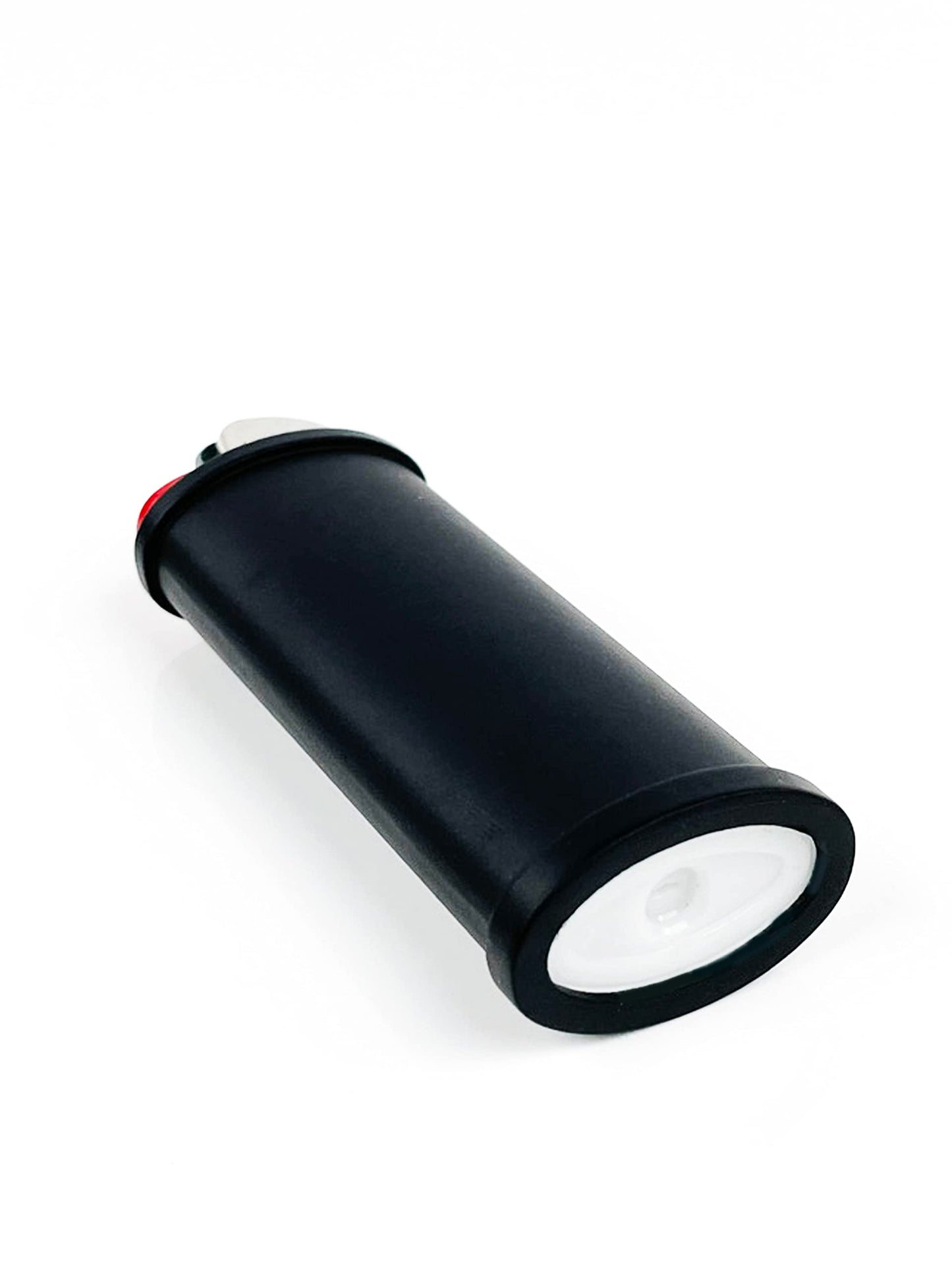 Blank Metal Lighter Case Customizable Reusable Lighter case for Regular Bic J6 lighters - 10 Pack (Matte Black)