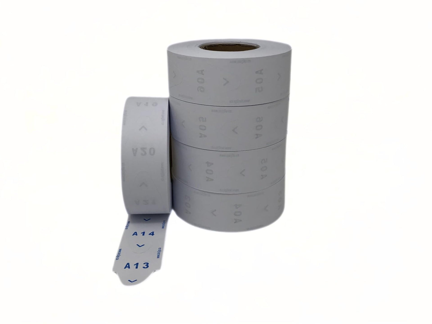 Take a Number Ticket roll, 5 X 2000 Tickets Roll, 2 Digits, Proudly Canadian