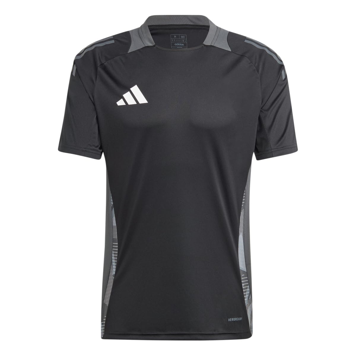 adidas Men's Tiro 24 Competition Training Jersey, Black/Team Dark Grey, Medium