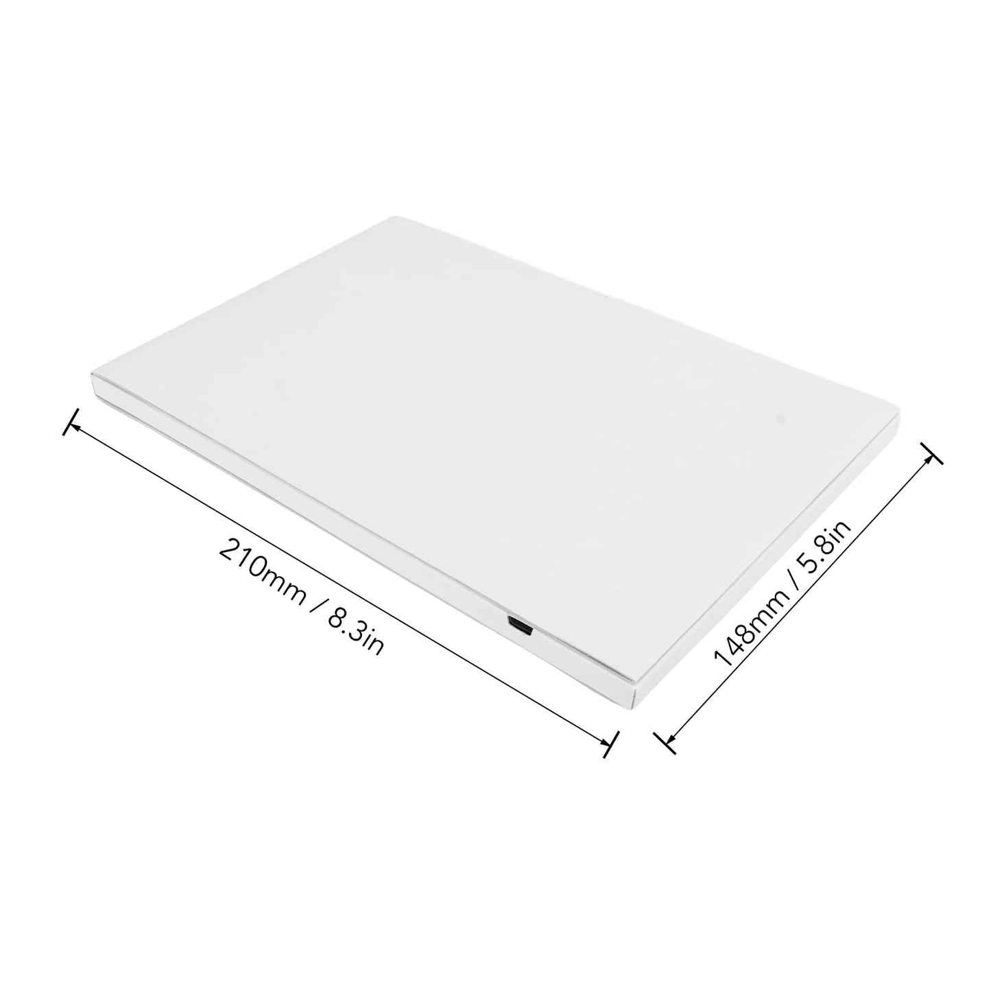 Video Greeting Card, Electronic Greeting Card with LCD Screen, 128M Memory Video Brochure for Father Day Mother Day Christmas Anniversary, Thanks Cards Rechargeable (7 Inch 1500mAh)