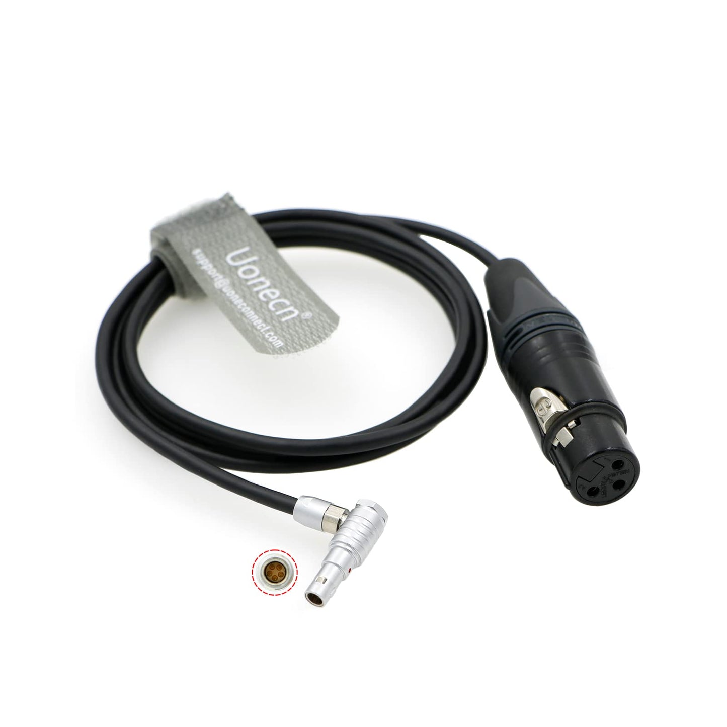 Arri Alexa Mini Audio Cable XLR 3 pin Female Connector to fhg.00b 5 pin Male Plug for Alexa Mini Cable Camera Cable.