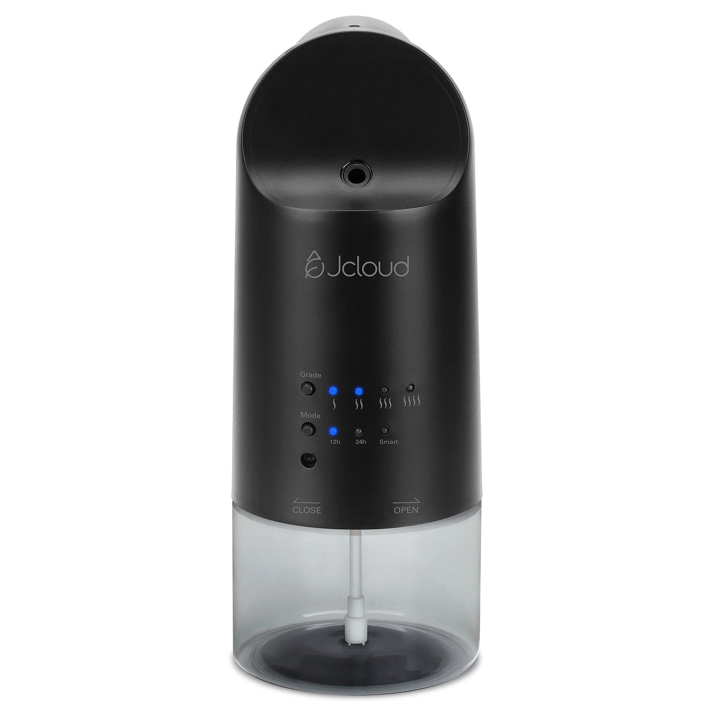 JCLOUD 2025 Plug in Diffuser for Essential Oils, Waterless Scent Diffuser Cover Up to 500 Sq. Ft. for Home, Office, Spa – Portable Smart Wall Diffuser 160ML, Black