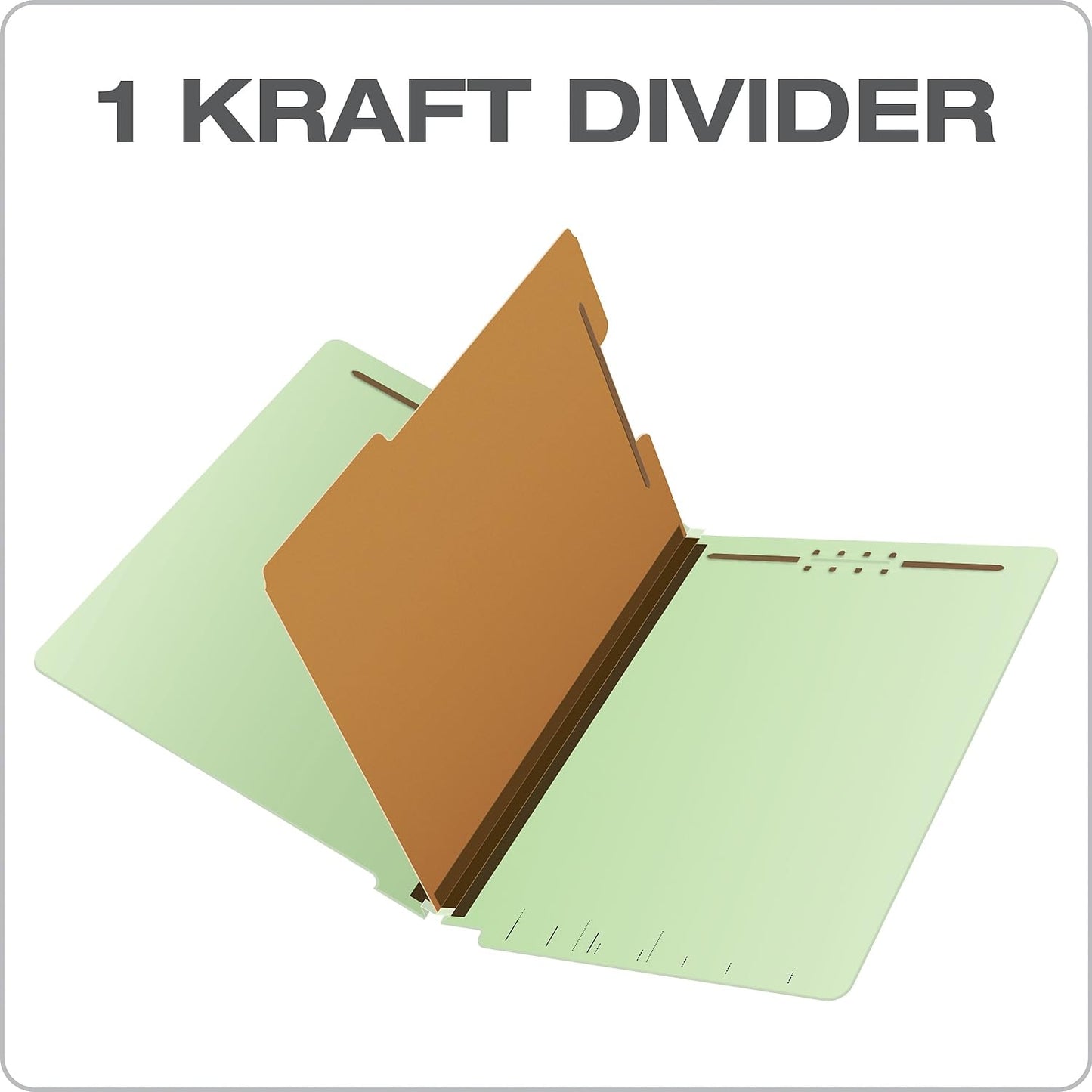 Pendaflex Extra-Heavy Pressboard Classification Folders, Legal, 4-Section, 10 Per Box,(23314)