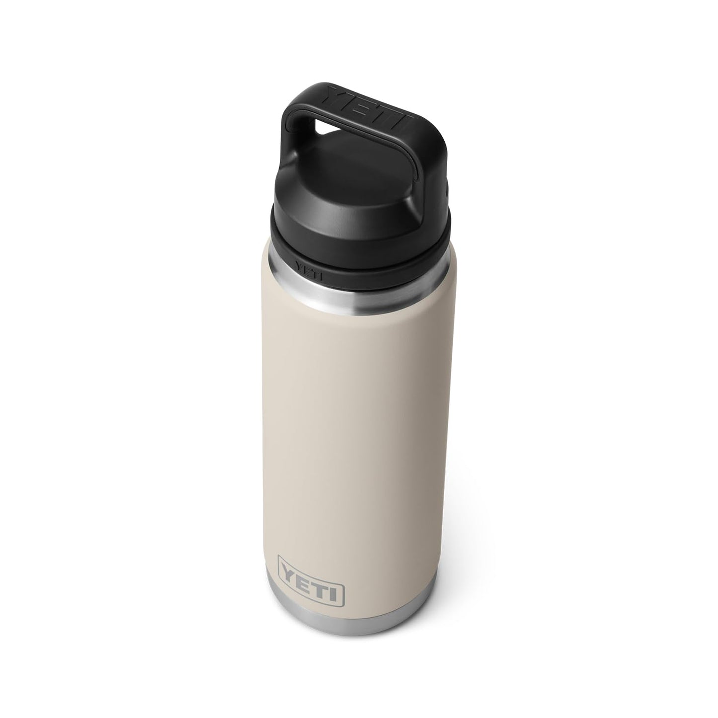 YETI Rambler 26 oz Bottle, Vacuum Insulated, Stainless Steel with Chug Cap, Cape Taupe