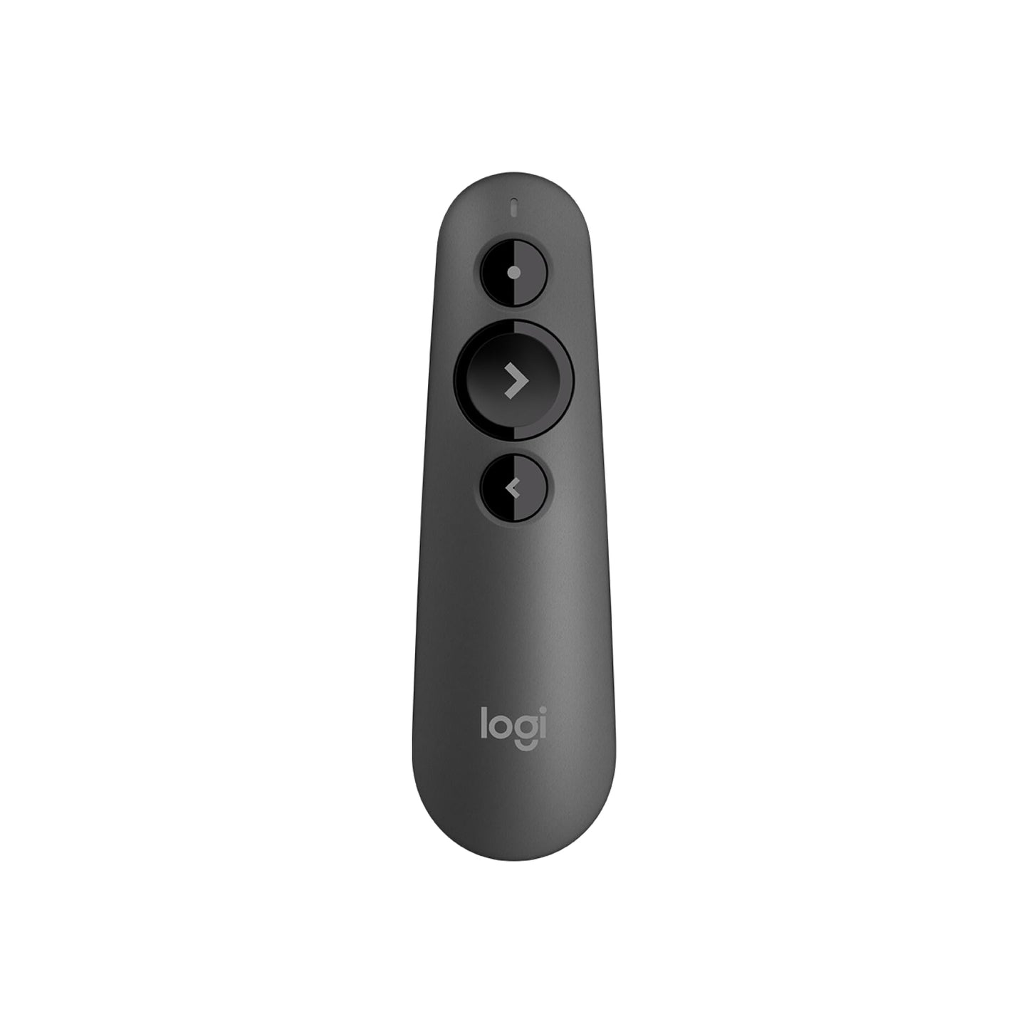 Logitech R500s Laser Presentation Remote, Bluetooth, USB-A Receiver, Presentation Clicker with Laser Pointer (Class 1) for Powerpoint, Keynote, Google Slides, for Windows/MacOS - Black