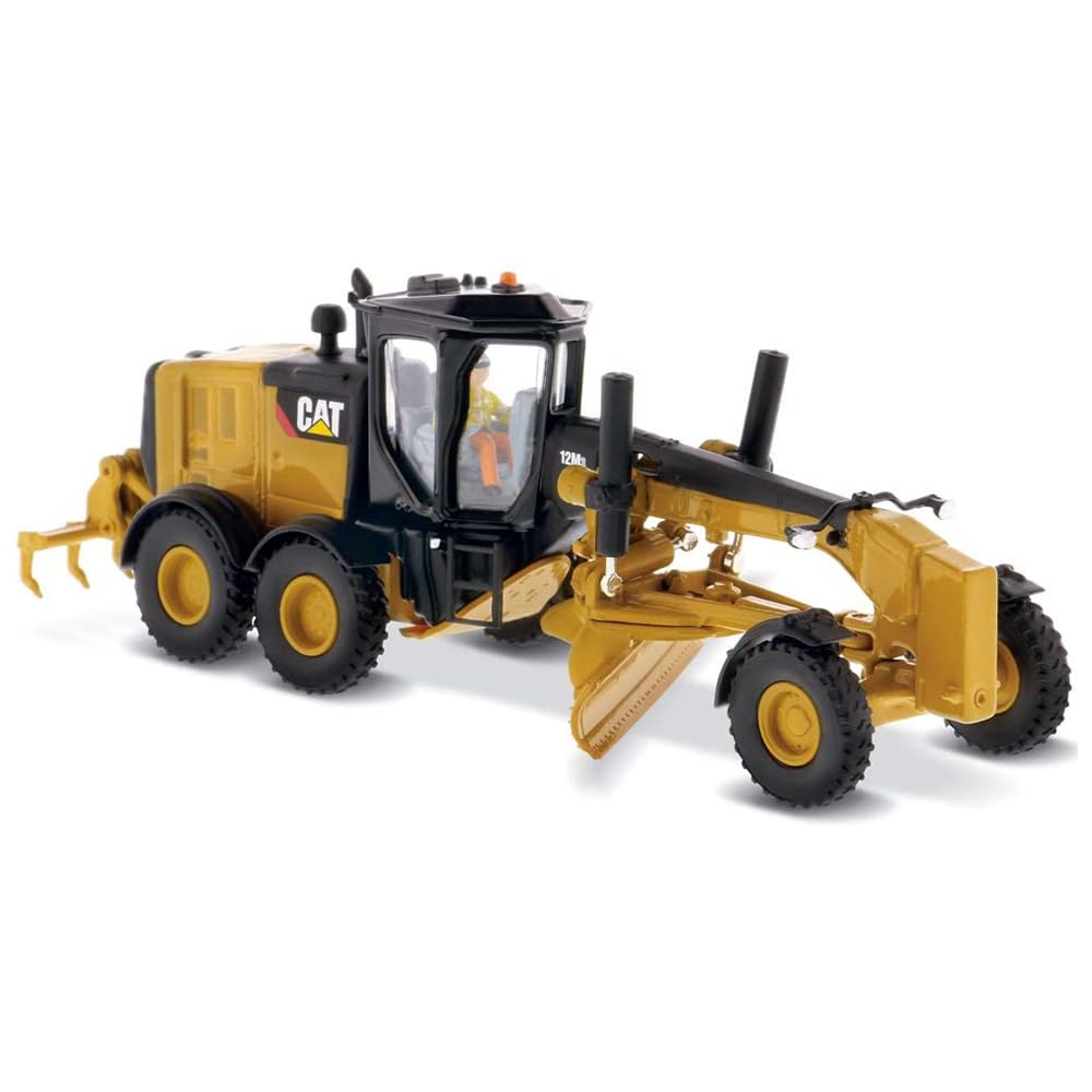 Caterpillar 85520 Diecast Model Motor Grader, 1:87 Yellow