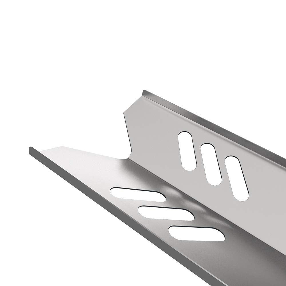 SHINESTAR Grill Heat Plates Replacement Parts for Dyna-Glo, Backyard & Uniflame Grill, DGF510SBP, DGF493BNP, BY15-101-001-02, BY13-101-001-13, Stainless Steel, 15" x 3-13/16", 5-Pack
