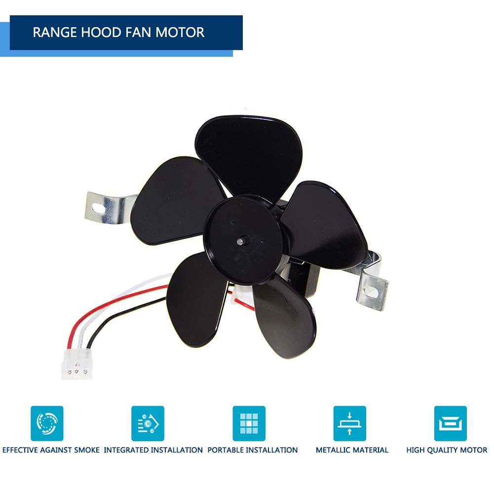 97012248 Range Hood Fan Motor Replacement Part - Compatible with Broan, Compatible with Nutone - Replaces BP17 AP4527731 99080363 99080410 97005161 99080492 AP4527731 99080533
