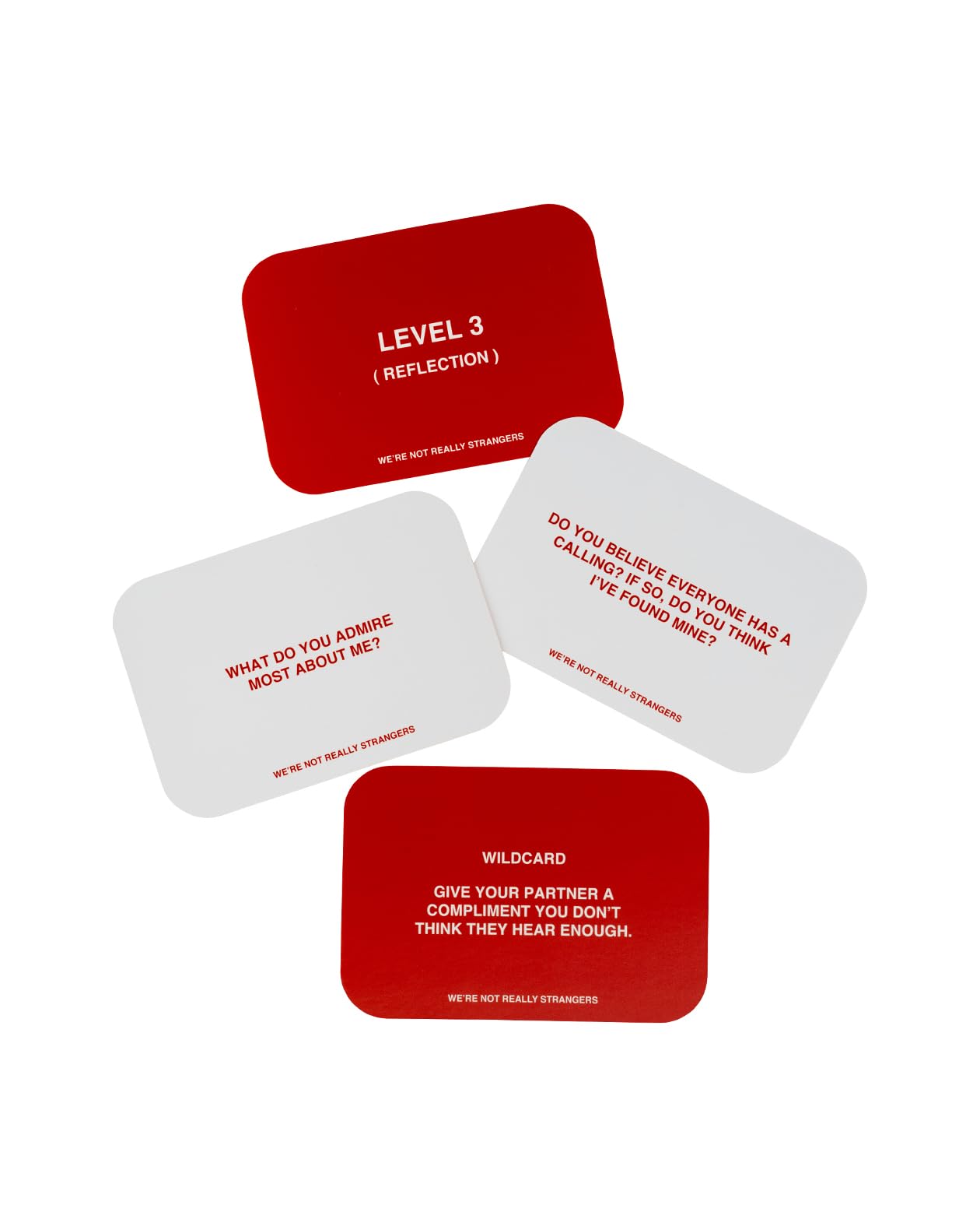 We're Not Really Strangers Card Game - an Interactive Adult Card Game and Icebreaker