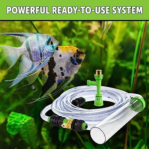 Python Products 61602514: No Spill Clean and Fill Aquarium Maintenance System, 25Ft