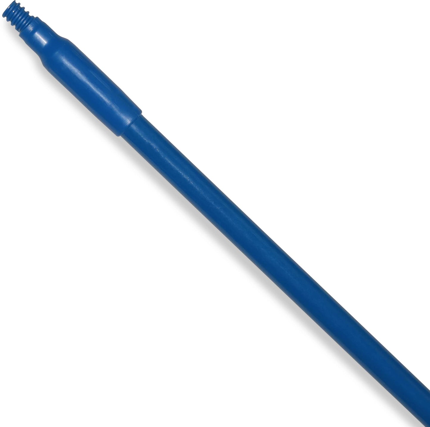 Sparta Fiberglass Handle, Standard Thread Color Coded Handle for Broom and Mop, 48" Long, 1 Count, Blue