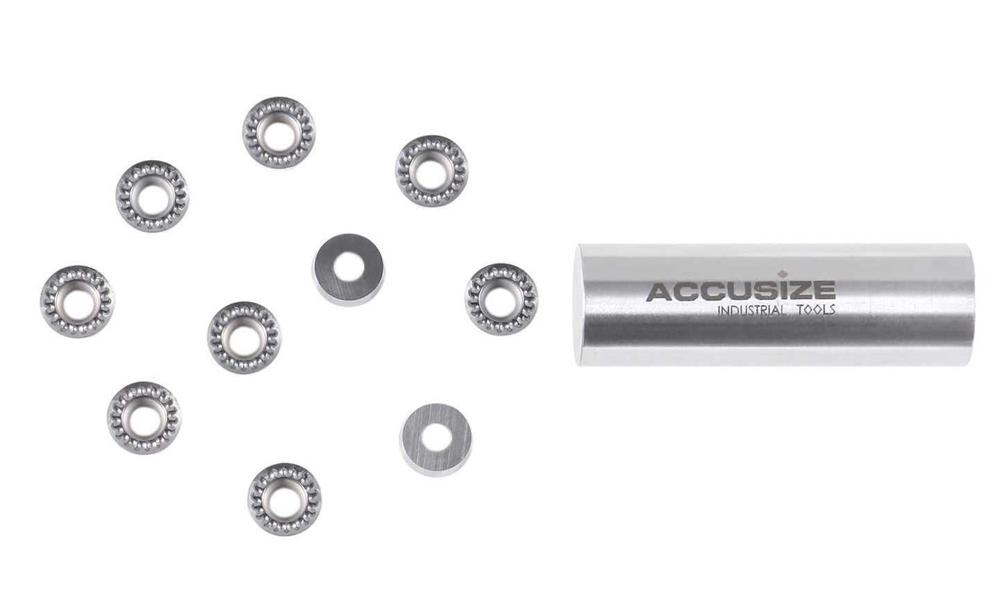 Accusize Industrial Tools Rcgt320 Carbide Inserts Uncoated, 10 Pc, 2524-1010x10