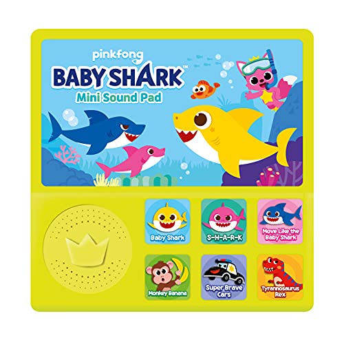 Baby Shark Mini Sound Pad | Baby Shark Toys, Musical Toys | Learning & Education Toys | Interactive Baby Toys | Gifts for Boys & Girls