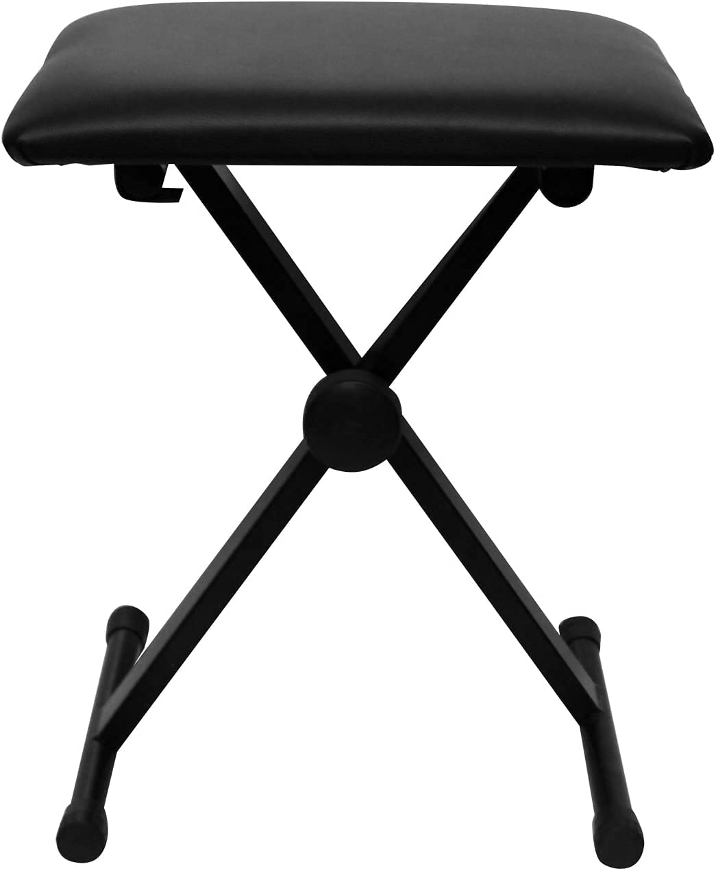 Adjustable X Style Piano Keyboard Heavy Duty Premium Stand/Padded Keyboard Bench (Padded Bench)