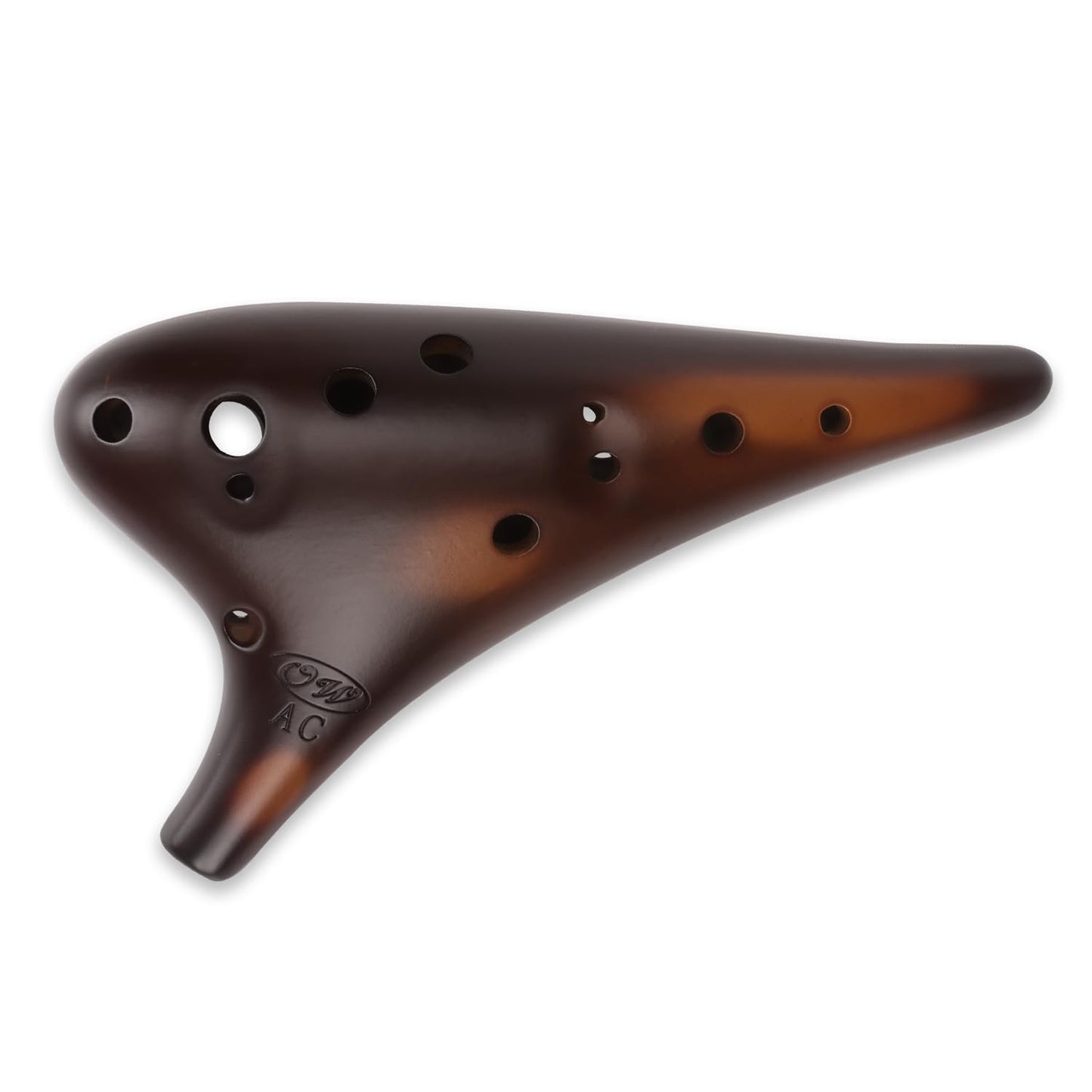 "Forest Whisper" 12 Hole Ocarina Classic Strawfire Masterpiece Collectible,alto C,recommended By Shop Owner