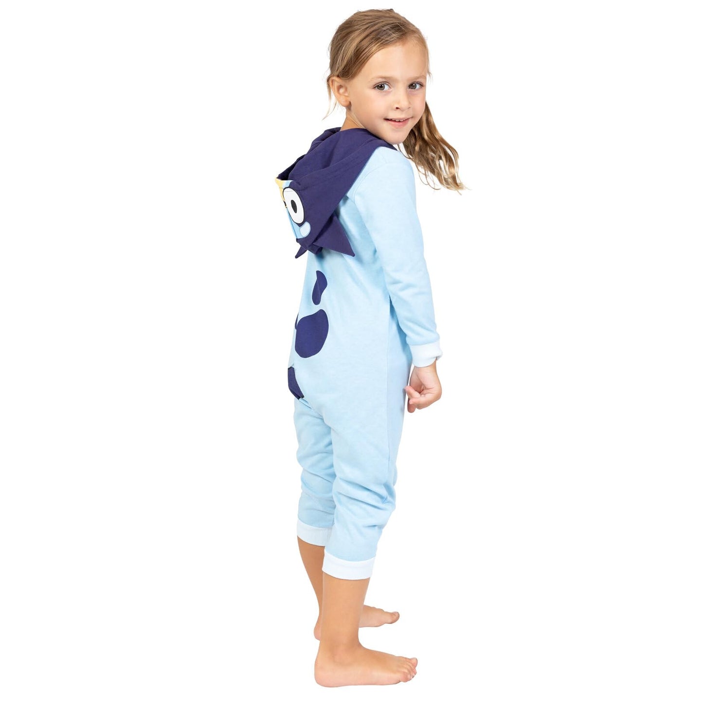 Bluey Toddler Boys Zip Up Cosplay Coverall Costume 3T