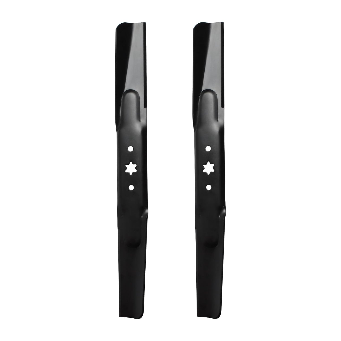 942-04308 Mower High Lift Blade Replace Cub Cadet Troy Bilt MTD 742-04308 742-04312 942-04312 942-0656 942-0616, 2-In-1 Blade for XT1-LT42 XT2-LX42 LT1000 LT2000 LT3000 Lawn Tractor (2 PCS) - 42" Deck