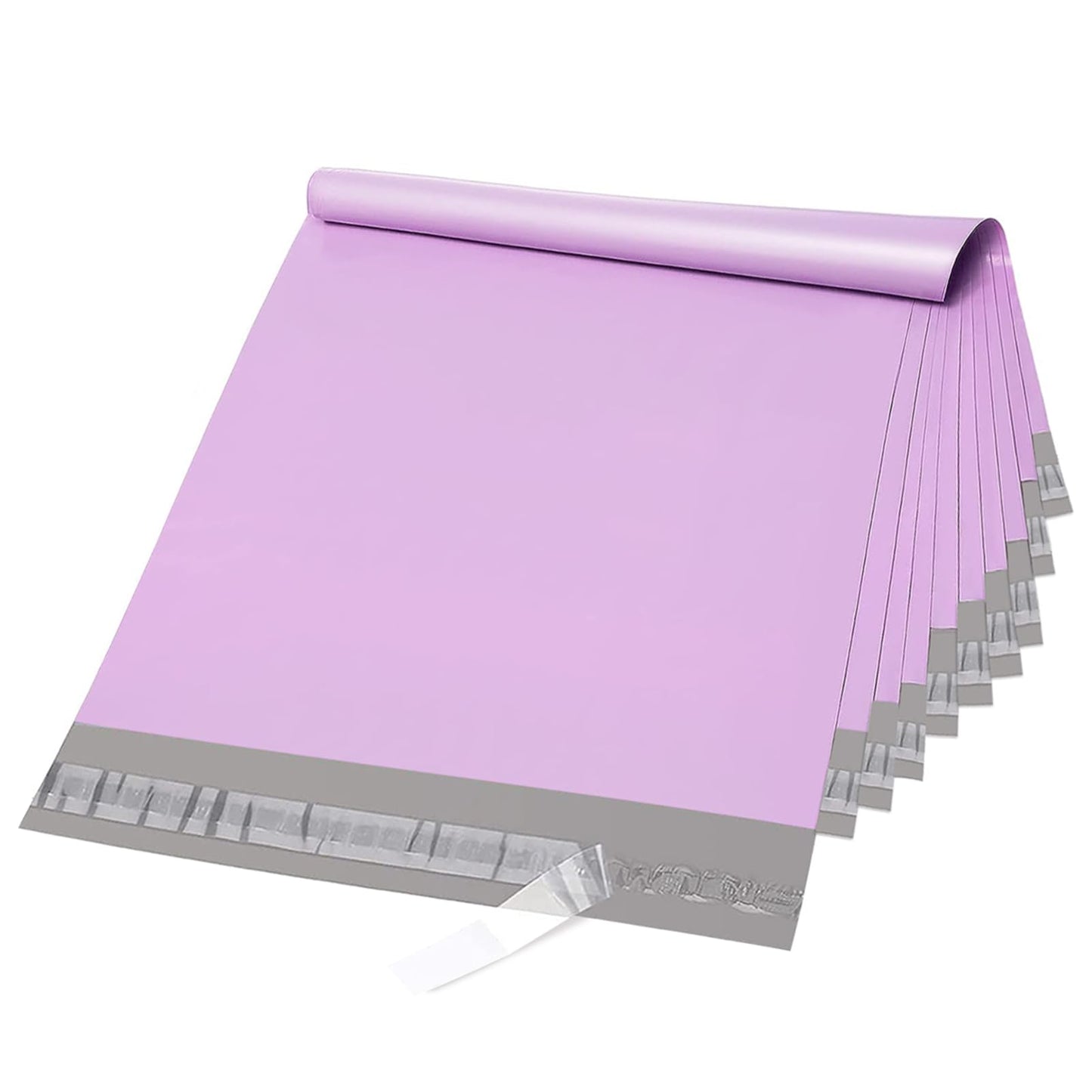 Fuxury Poly Mailers 14.5x19 Inch 200 Pcs, Waterproof Shipping Bags for Clothing, Strong Adhensive Shipping Envelopes for Small Business Suppliers, Self Seal Mailers Poly Bags Mailing Envelopes Purple