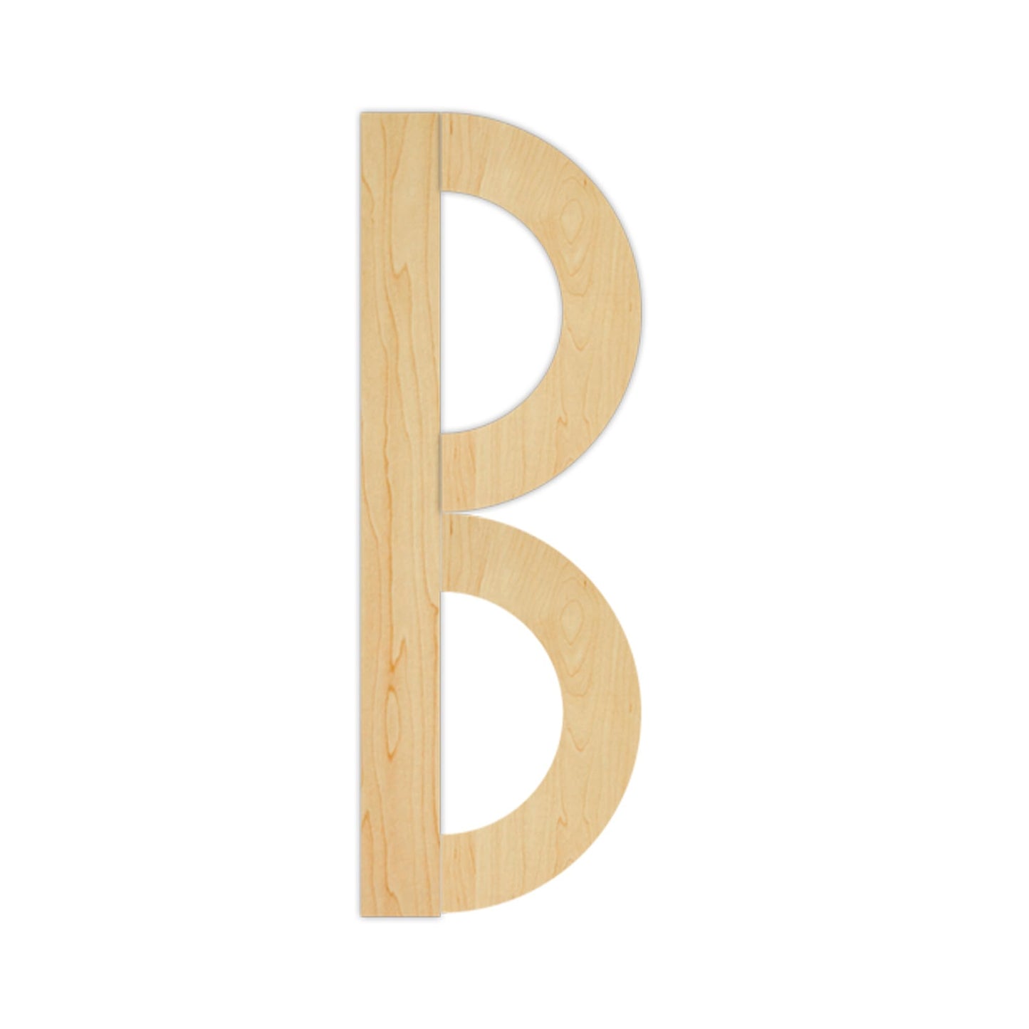 Wood Pieces Set for Capital Letters