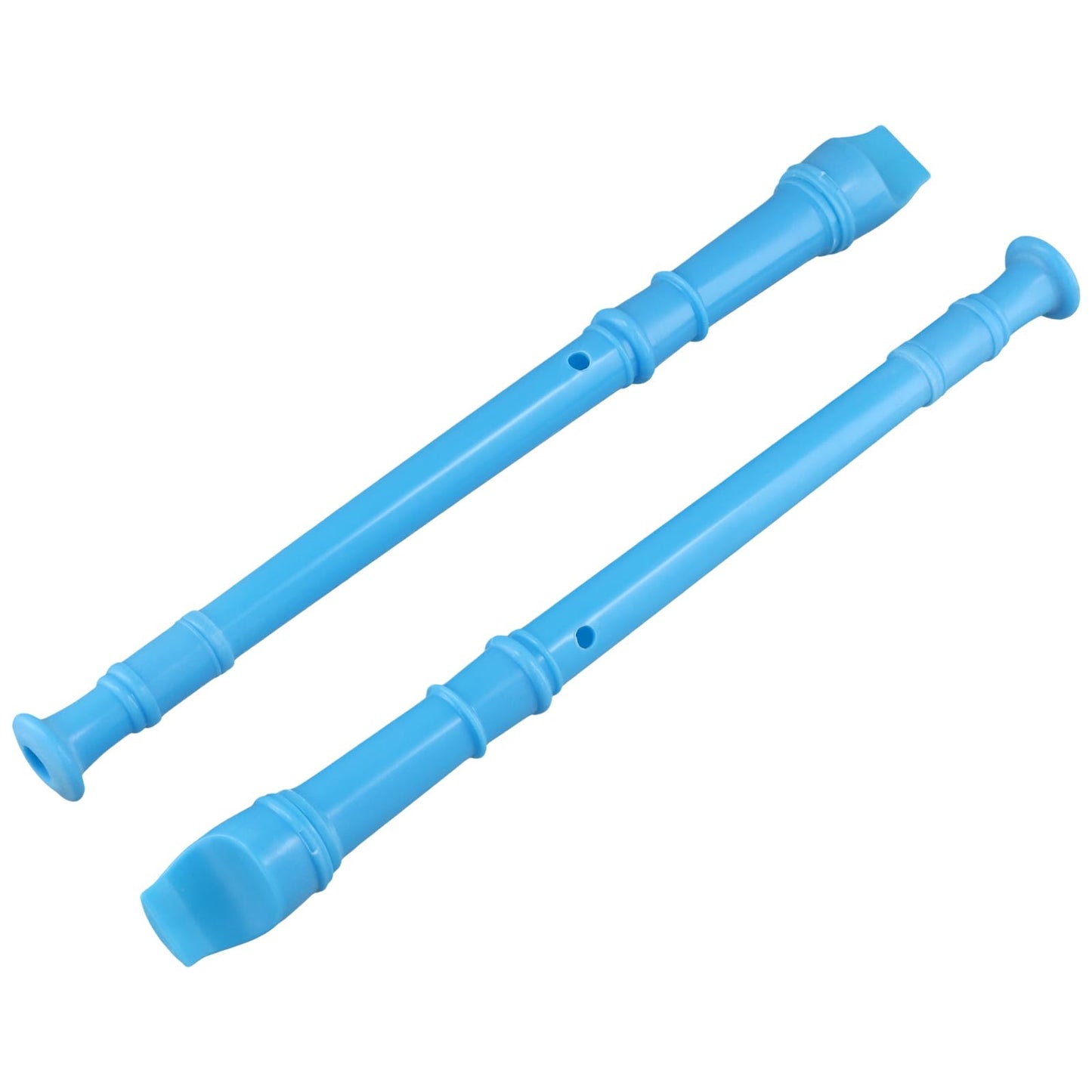 SEHOI 30 Pack 8 Hole Soprano Recorder Descent Flute, German Musical Recorders Instruments with Cleaning Rod, Blue Flutes for Beginners, Student Practice, School Concert