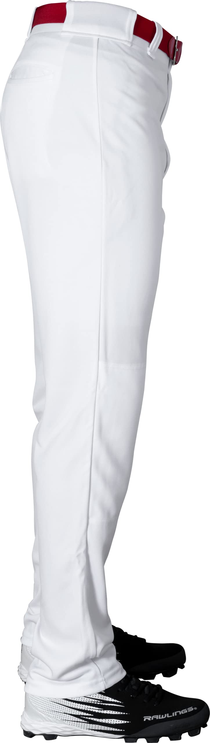 Rawlings Men's Semi-Relaxed Pants, Medium, White