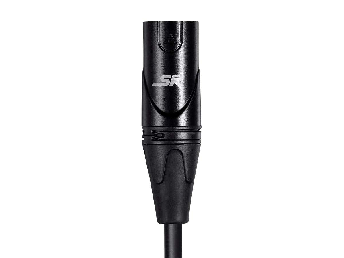 Monoprice Starquad XLR Microphone Cable - 35', Black