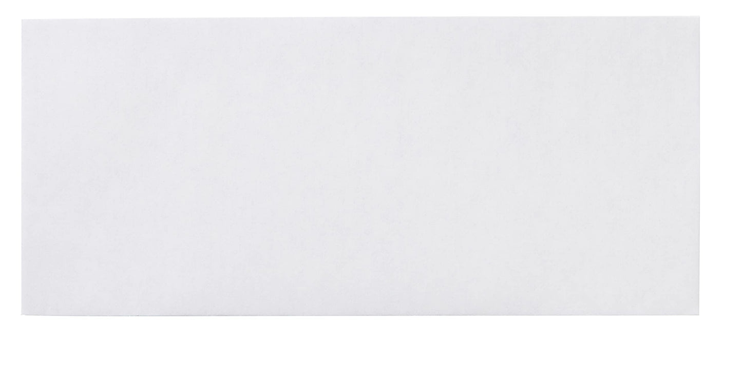 Amazon Basics #10 Security-Tinted Self-Seal Business Letter Envelopes, Peel & Seal Closure - 500-Pack, White