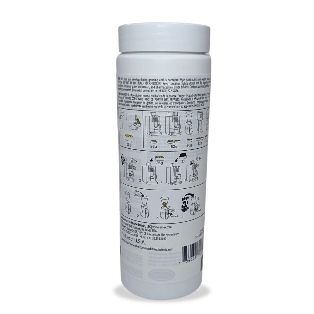 Urnex SuperGrindz Grinder Cleaning Tablets, 11.6 oz Bottle